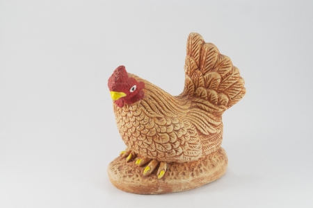 Chicken statueの写真素材
