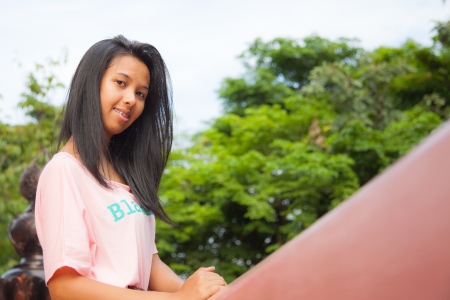 Thailand woman posing の写真素材