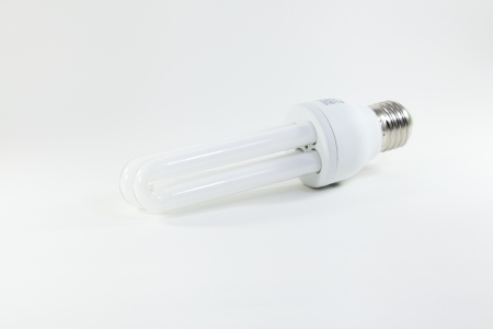 Light Bulb Isolated on White II
