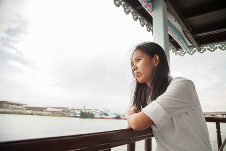 Asian girlの写真素材