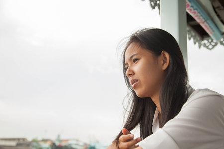 Asian girlの写真素材