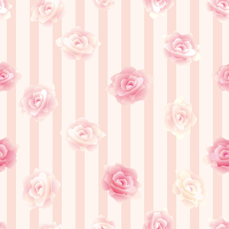 Seamless flower patternのイラスト素材