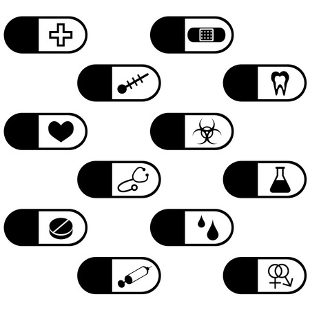 Medical Iconのイラスト素材