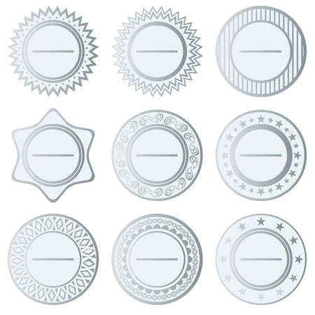 Labels setのイラスト素材