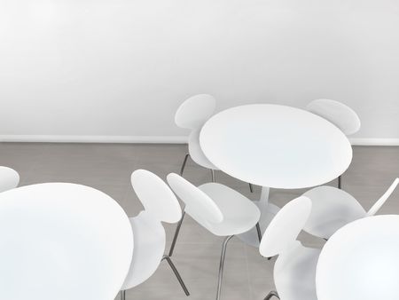 Table and Chairの写真素材