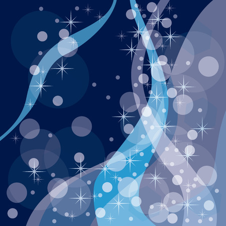 Decoration Blueのイラスト素材