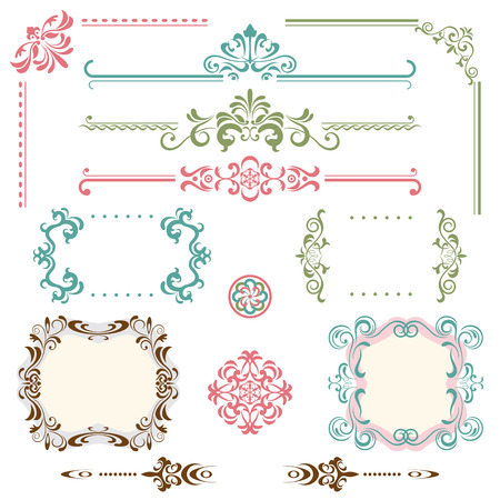 Design Elements Set. Illustration のイラスト素材