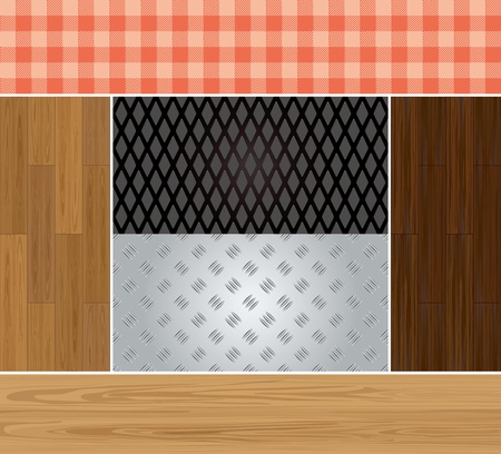 Texture sets. Illustration vector.のイラスト素材