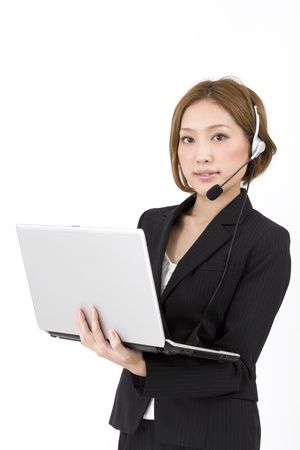 Beautiful asian business woman の写真素材