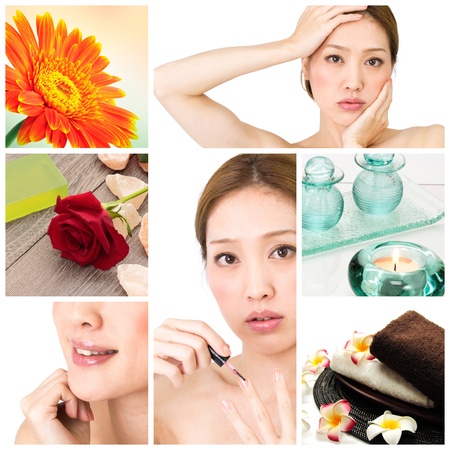 Beautiful young woman の写真素材