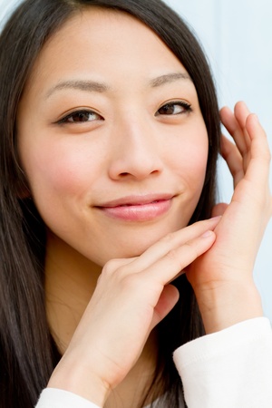 Young beauty woman. Portrait of asian woman. の写真素材