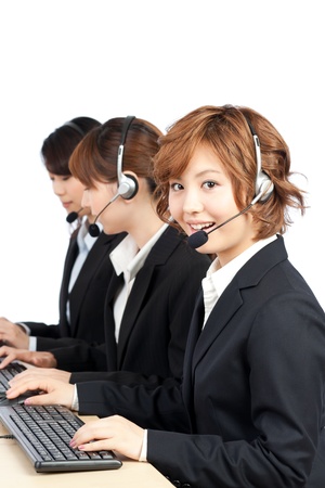 Beautiful business operator  Portrait of asian woman の写真素材