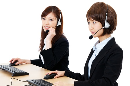 Beautiful business operator  Portrait of asian  の写真素材