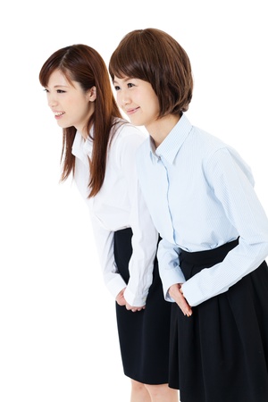 Beautiful young business women  Portrait of asian の写真素材