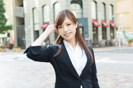 Beautiful business womanの写真素材