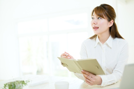 Beautiful asian businesswomanの写真素材