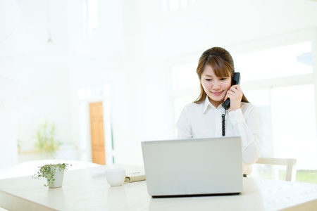 Beautiful asian businesswomanの写真素材