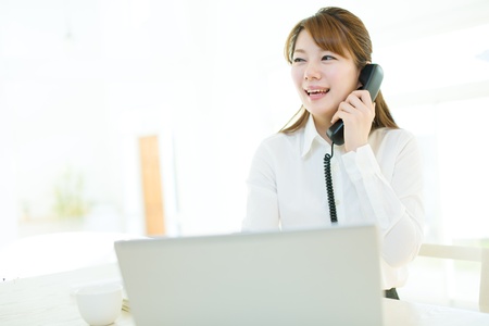 Beautiful asian businesswomanの写真素材