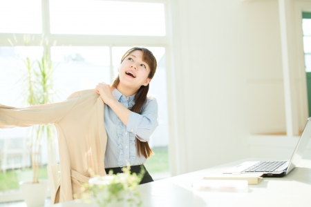 Beautiful asian businesswomanの写真素材