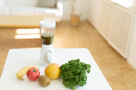 Multiple purpose blender machine great for blending foods in the kitchenの写真素材