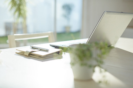 Still-life portrait of computerの写真素材