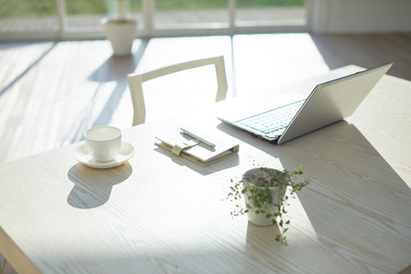 Still-life portrait of computerの写真素材