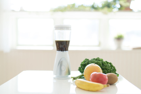 Multiple purpose blender machine great for blending foods in the kitchenの写真素材
