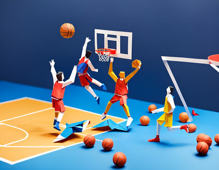 The Hoop Dreams. Generative AIの素材