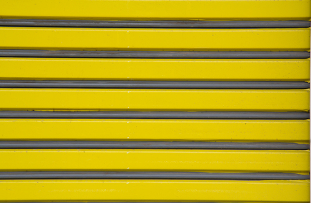yellow metal shutter door background