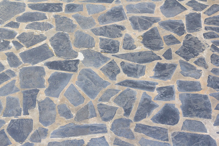 stone floor background and texture, outdoor rock pavementの写真素材