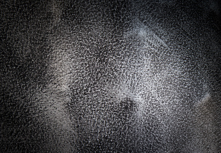 grunge steel background and texture, metal background with dark vignetteの写真素材