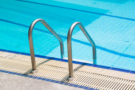 pool ladderの写真素材