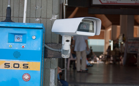 security camera and s.o.s box
