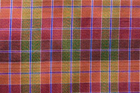 Thai silk fabric textured backgroundの写真素材