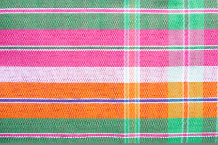 Thai silk fabric textured backgroundの写真素材