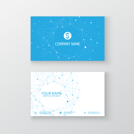 Vector Modern Creative and Clean Business Card Templateのイラスト素材
