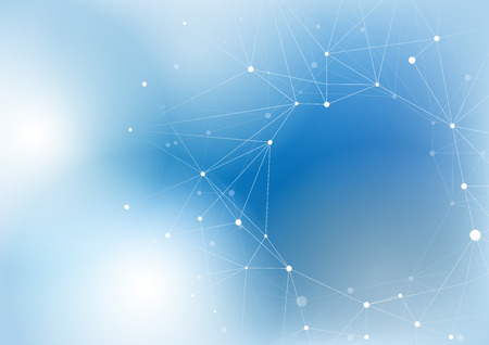 futuristic shape. Computer generated abstract backgroundのイラスト素材