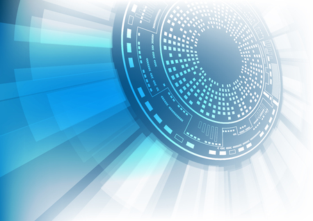 Abstract technology background - vector illustrationのイラスト素材
