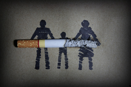 Smoke cigarettes hurt people in the family.