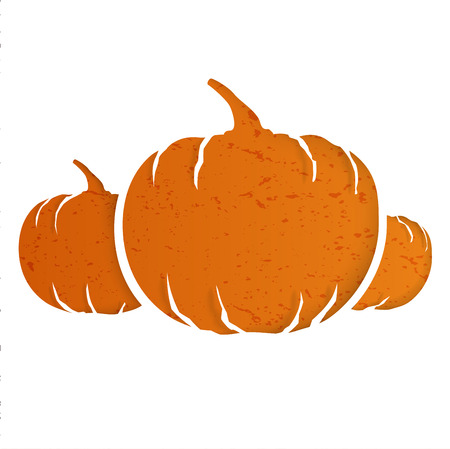 Halloween concept with paper cut into shapeのイラスト素材