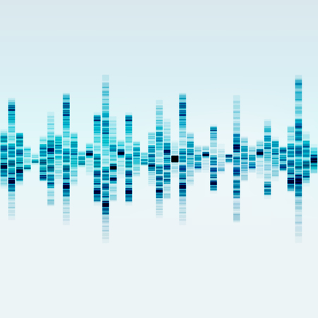 Abstract digital equalizer,Creative design sound wave pattern element background.のイラスト素材