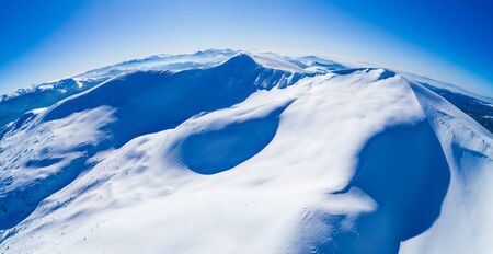 Magical panorama of a beautiful hill