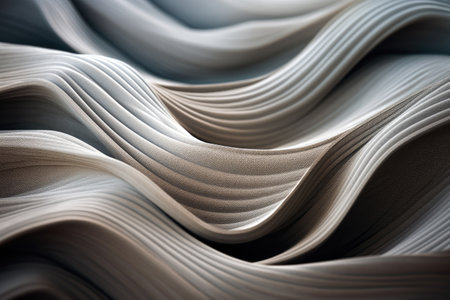 Harmonious blend of organic shapes and textures found in nature. Generative AIの素材
