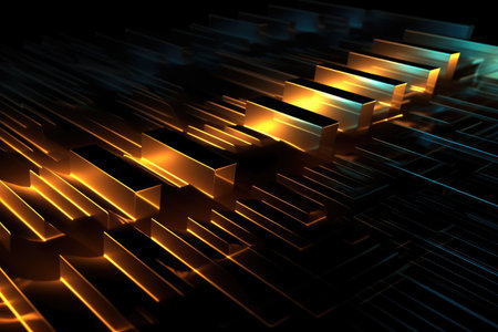 The intricate patterns, shapes, and textures create a visually stunning composition, evoking a sense of intrigue and fascination. Generative AIの素材