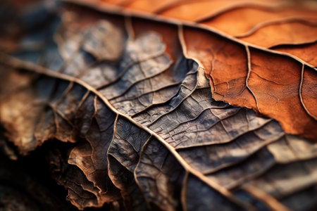 The close-up perspective reveals the mesmerizing textures of leaves, flowers, stones, and other natural elements. The soft lighting and gentle shadows enhance the depth and dimension of the textures, evoking a sense of tranquility and connection to the natural world. Generative AIの素材