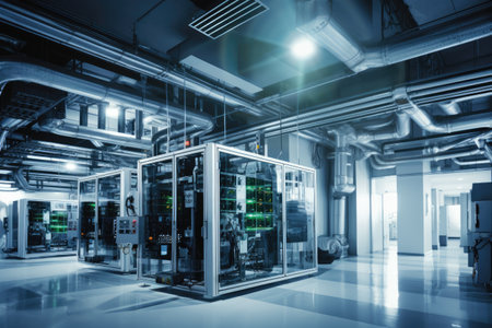 From Manual to Automatic: Revolutionizing HVAC Systems with Full Automation. Discover the Efficiency and Comfort of Fully Automated Modern HVAC Systemsの素材