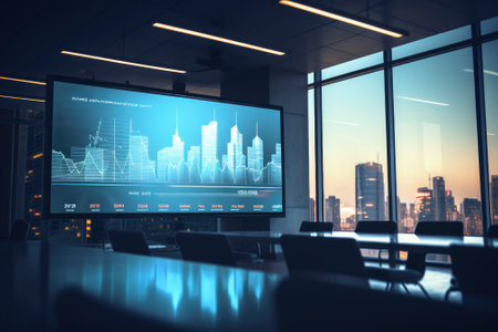 Business candle stick graph chart of stock market investment trading, Bullish point, Bearish point. trend of graph design. Gnerative AIの素材