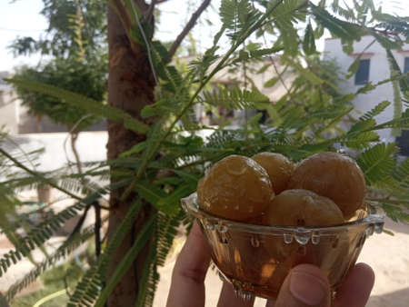 amla murbba,gooseberry fruitsの写真素材