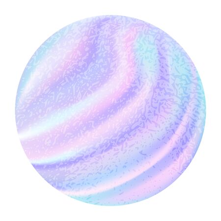 Holographic creative foil shape. Abstract banner hologram texture. Premium quality. Modern vector design.のイラスト素材