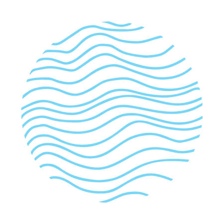 Vector Abstract Round Colorful Background. Doodle Circle in Hand Drawn Style. Template for Social Media Design, Posters.のイラスト素材